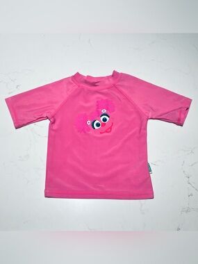 Sesame Street • 4T • Abby Cadabby Pink Rash Guard Swim Shirt Top